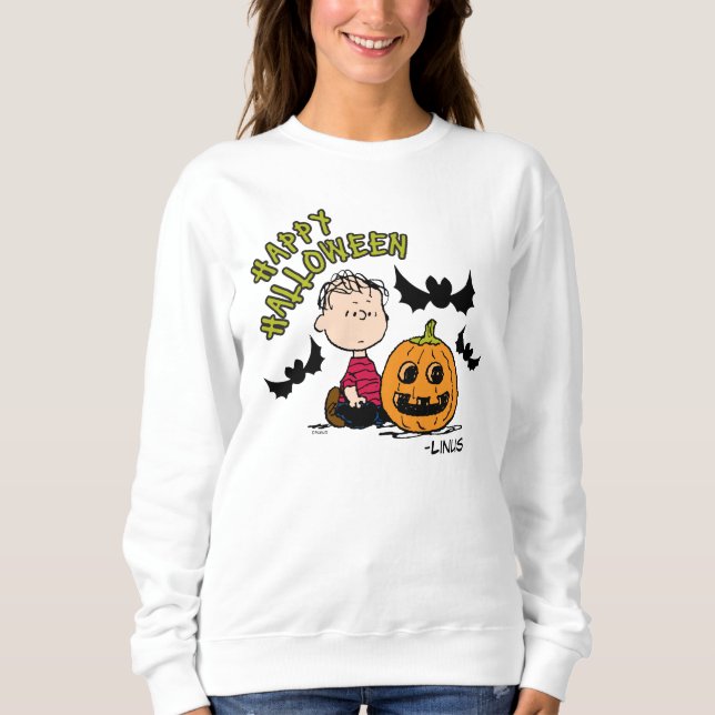 Sudadera Cacahuetes | Feliz Halloween Linus (Anverso)