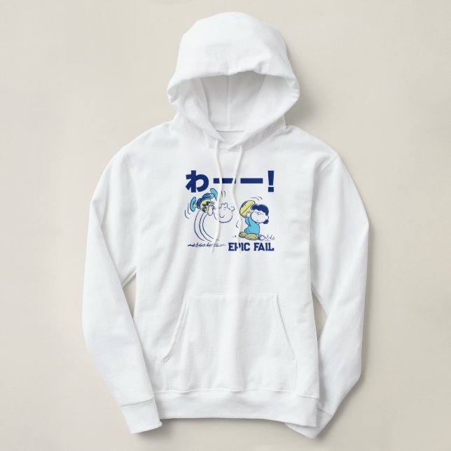 Sudadera Cacahuetes | Fútbol Charlie Brown y Lucy (Diseño del anverso)