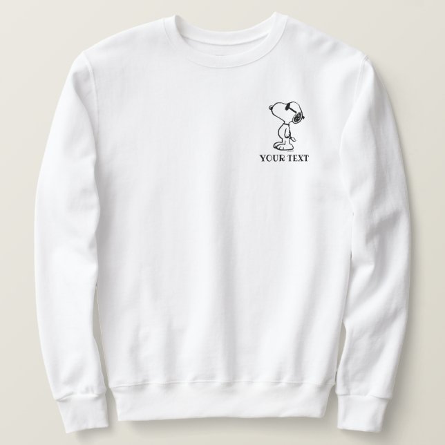 Sudadera Cacahuetes | Gafas de sol de Snoopy Ponder (Anverso del diseño)