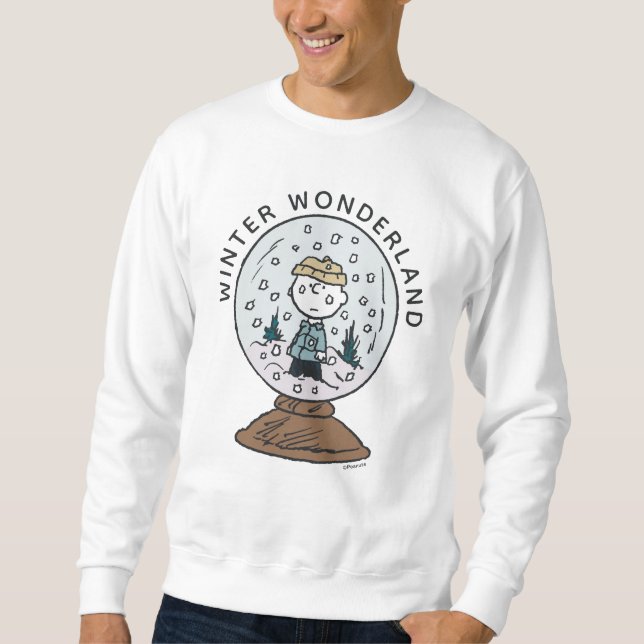 Sudadera Cacahuetes | Globe de nieve Charlie Brown (Anverso)