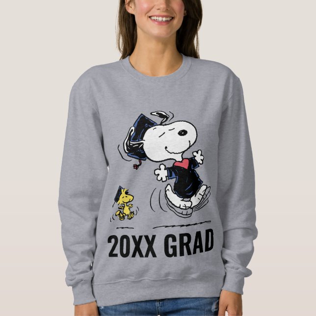 Sudadera Cacahuetes | Graduación Snoopy & Woodstock (Anverso)