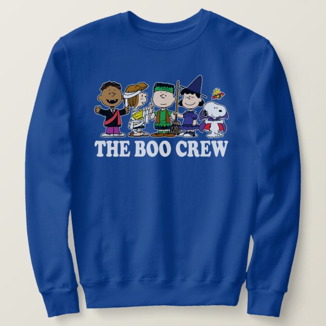 Sudadera Cacahuetes | Halloween El Equipo De Boo (Anverso del diseño)
