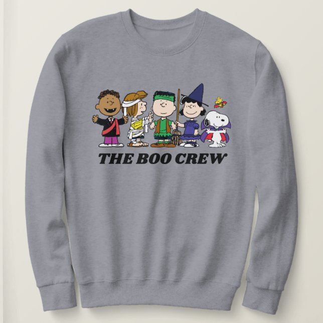 Sudadera Cacahuetes | Halloween El Equipo De Boo (Anverso del diseño)