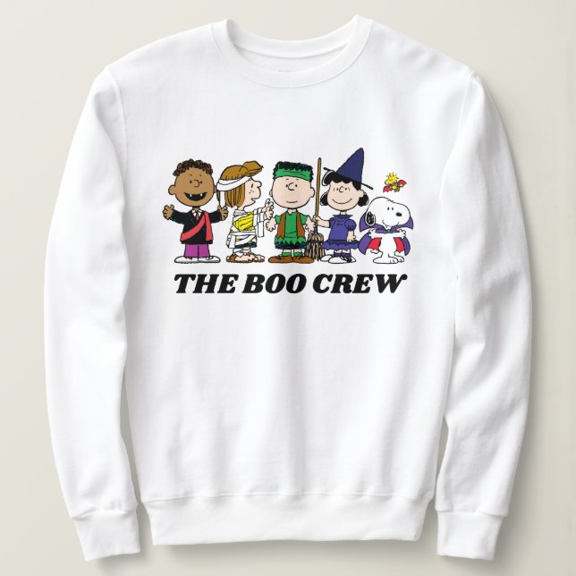 Sudadera Cacahuetes | Halloween El Equipo De Boo (Anverso del diseño)