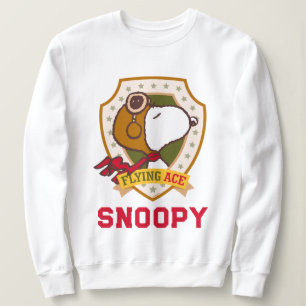 Sudadera Cacahuetes   Insignia Snoopy Flying Ace