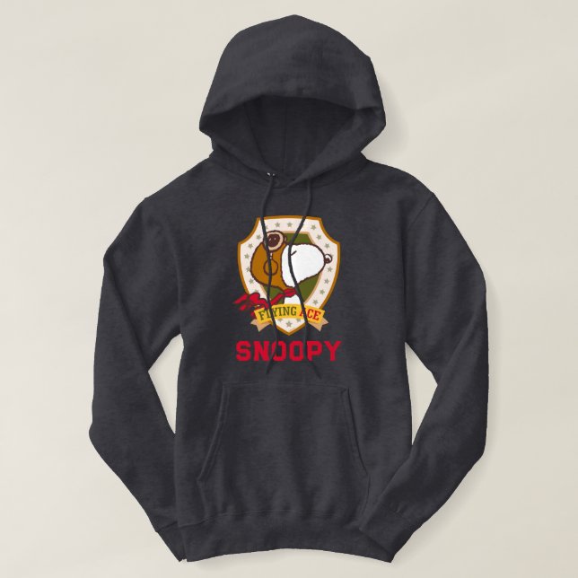 Sudadera Cacahuetes | Insignia Snoopy Flying Ace (Diseño del anverso)