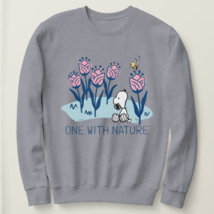 Sudadera Cacahuetes   Jardín de flores Snoopy & Woodstock