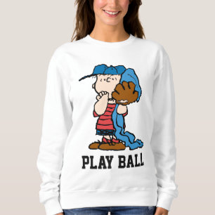 Sudadera Cacahuetes   Linus En Su Engranaje De Béisbol