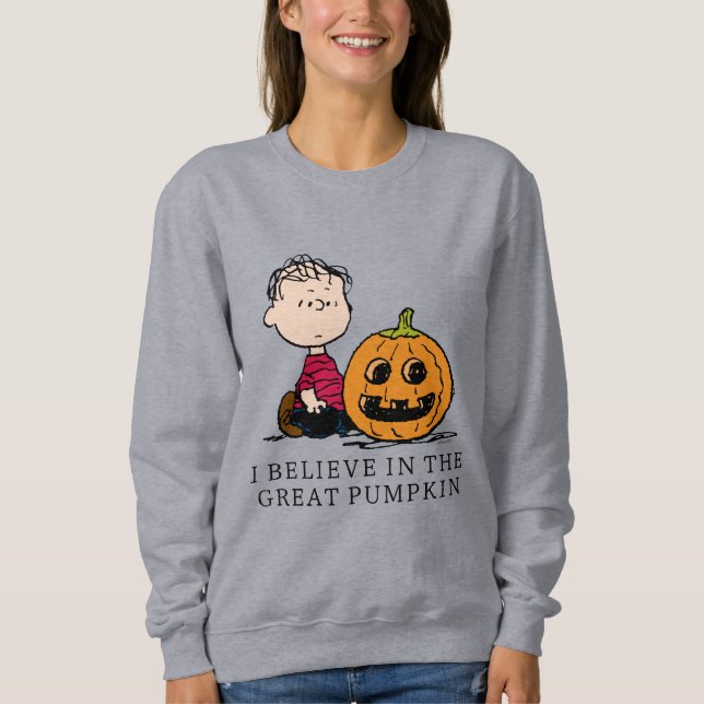 Sudadera Cacahuetes | Linus & Jack O' Lantern (Anverso)