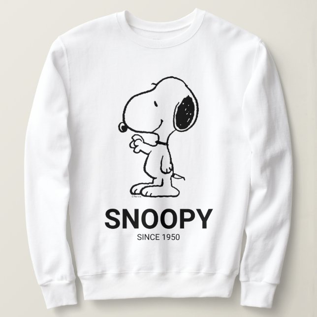 Sudadera Cacahuetes | Ondas de Snoopy (Anverso del diseño)