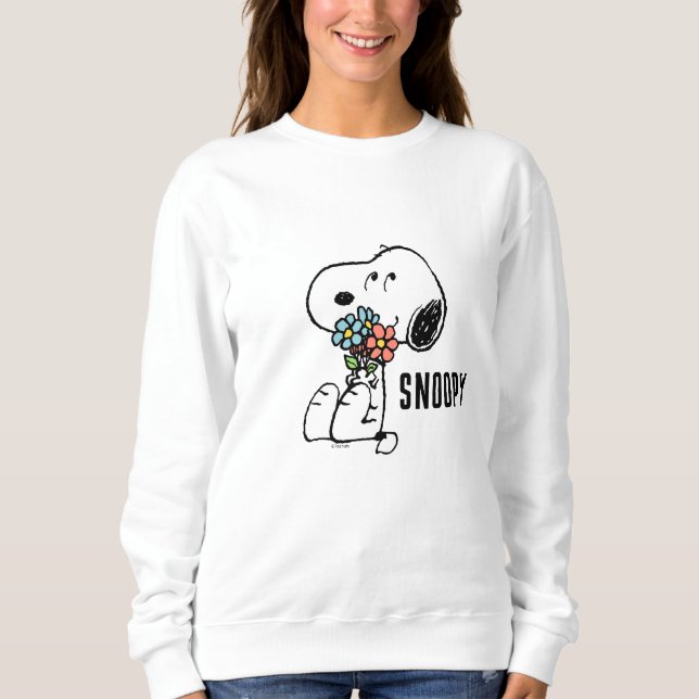 Sudadera Cacahuetes | Parar y oler las flores (Anverso)