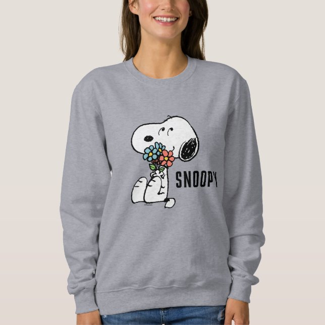 Sudadera Cacahuetes | Parar y oler las flores (Anverso)