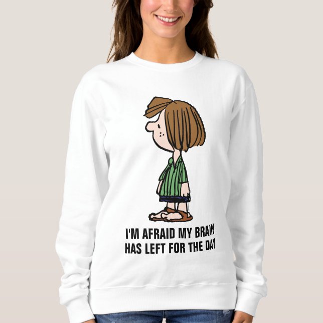 Sudadera Cacahuetes | Patty Peppermint (Anverso)