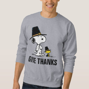 Sudadera Cacahuetes   Peregrino Snoopy & Woodstock