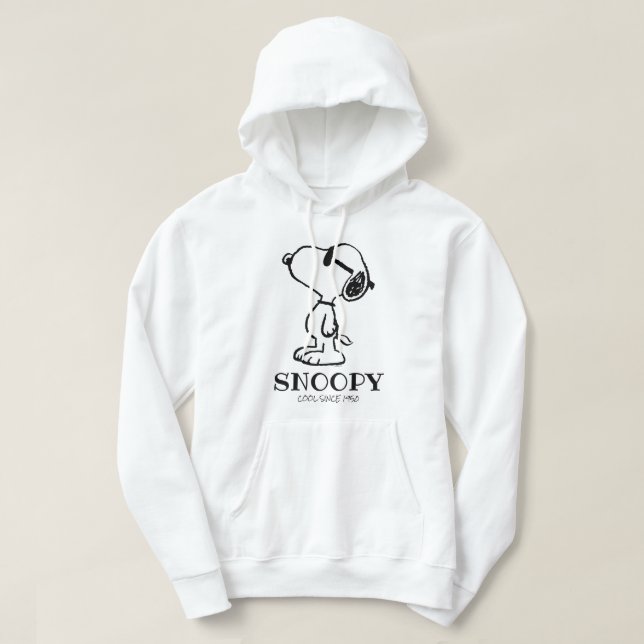 Sudadera Cacahuetes | Ponder gafas de sol en Snoopy (Diseño del anverso)