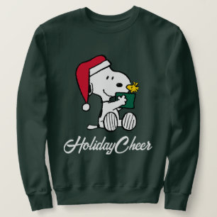 Sudadera Cacahuetes   Regalo Snoopy Santa & Woodstock