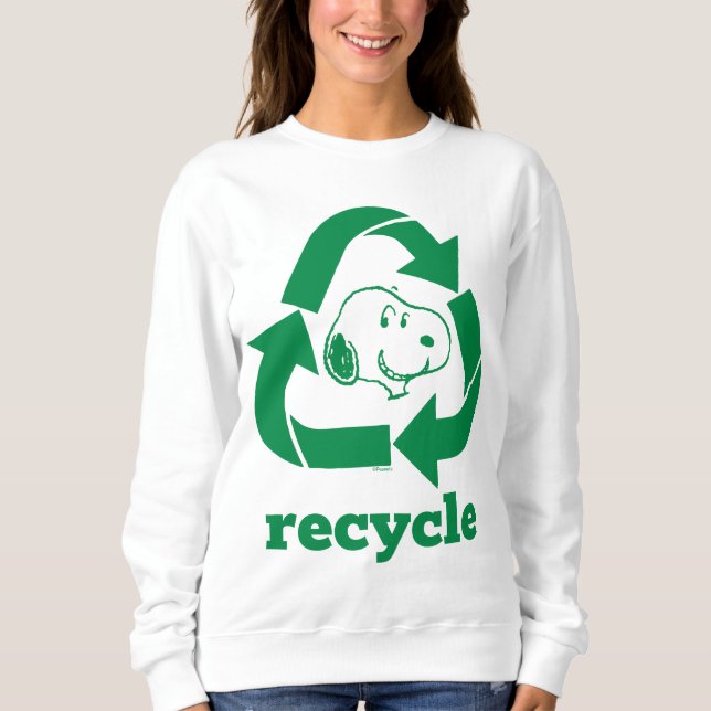 Sudadera Cacahuetes | Reutilización del reciclaje de Snoopy (Anverso)