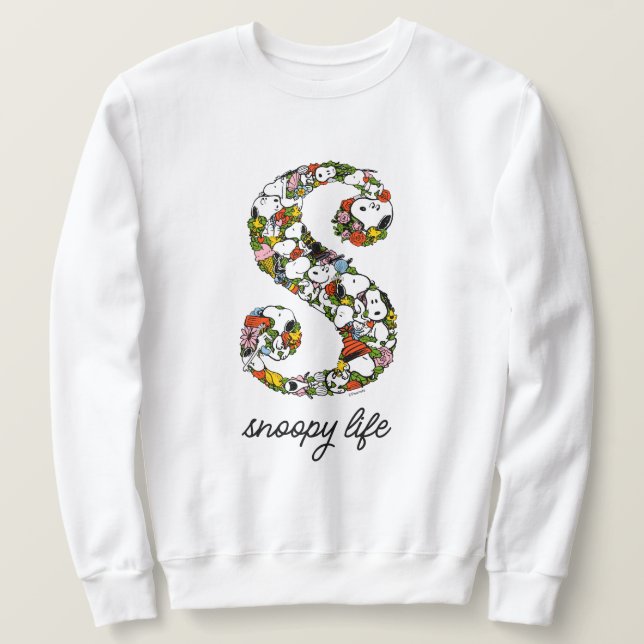 Sudadera Cacahuetes | S es para Snoopy (Anverso del diseño)