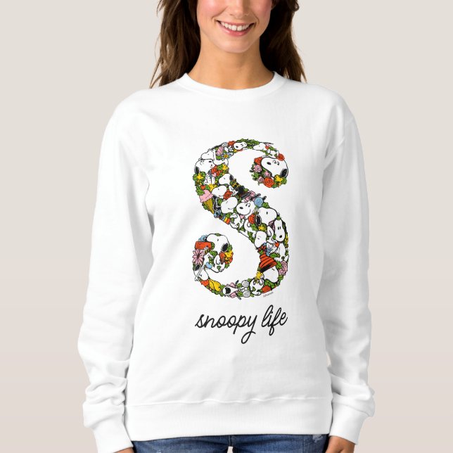 Sudadera Cacahuetes | S es para Snoopy (Anverso)