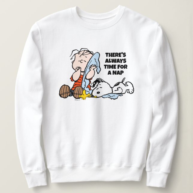 Sudadera Cacahuetes | Secuestro Linus, Snoopy y Woodstock (Anverso del diseño)