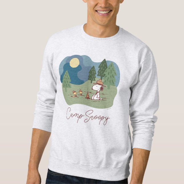 Sudadera Cacahuetes | Sitio del campamento de Snoopy y Wood