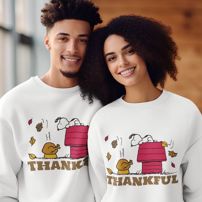 Sudadera Cacahuetes | Snoopy Be Gracias (Subido por el creador)