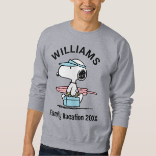 Sudadera Cacahuetes   Snoopy Beach Walk Family Vacaciones