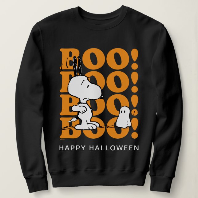 Sudadera Cacahuetes | Snoopy & Boos (Anverso del diseño)