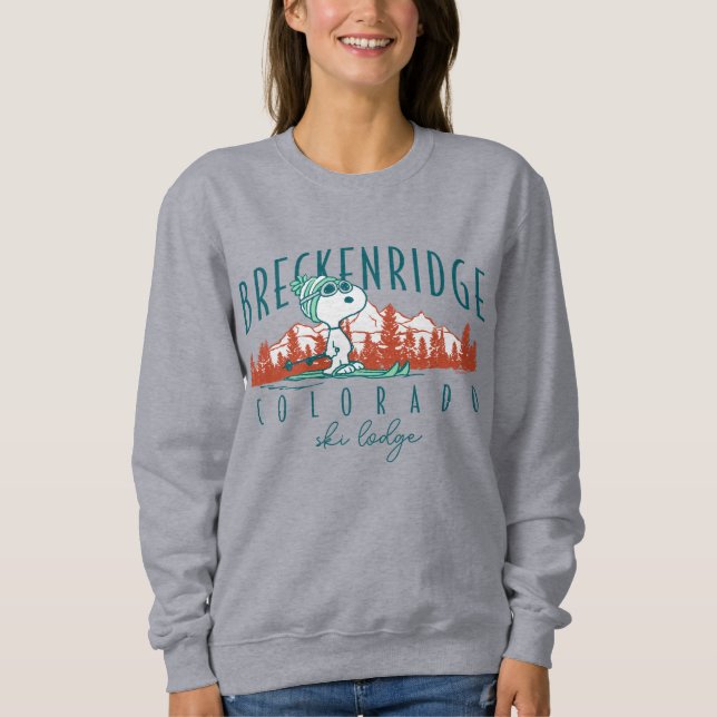 Sudadera Cacahuetes | Snoopy Breckenridge Colorado (Anverso)