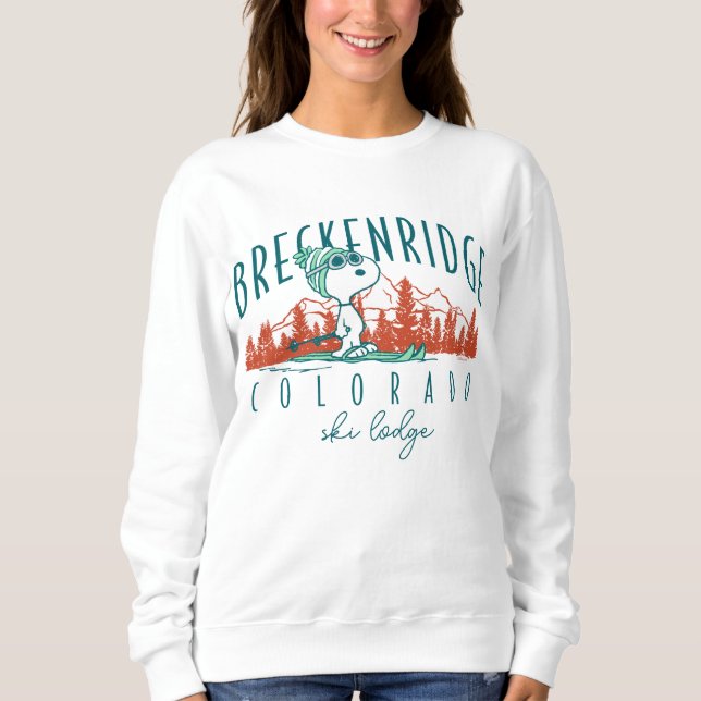 Sudadera Cacahuetes | Snoopy Breckenridge Colorado (Anverso)