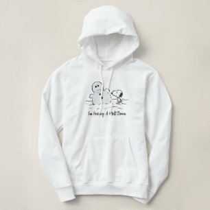 Sudadera Cacahuetes Snoopy Construye Un Hombre De Nieve
