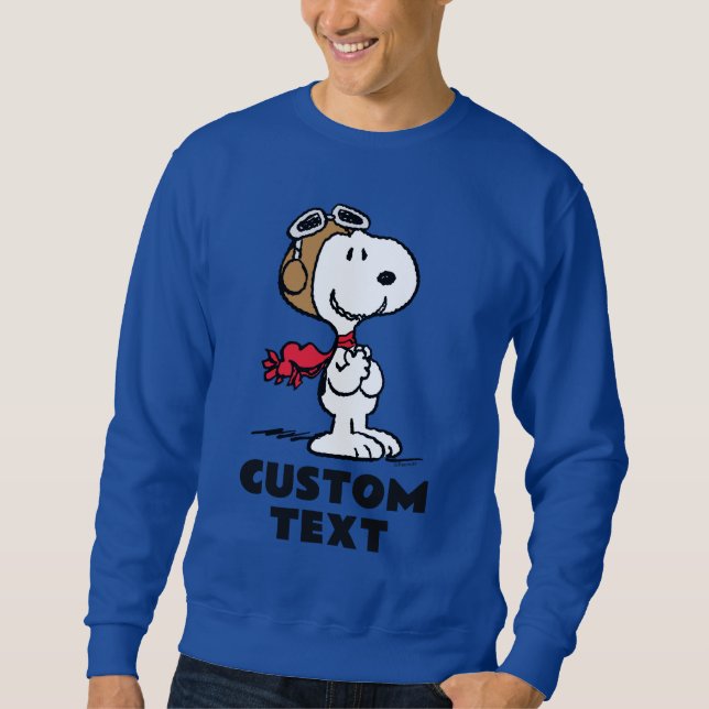 Sudadera Cacahuetes | Snoopy El Hielo Volador (Anverso)