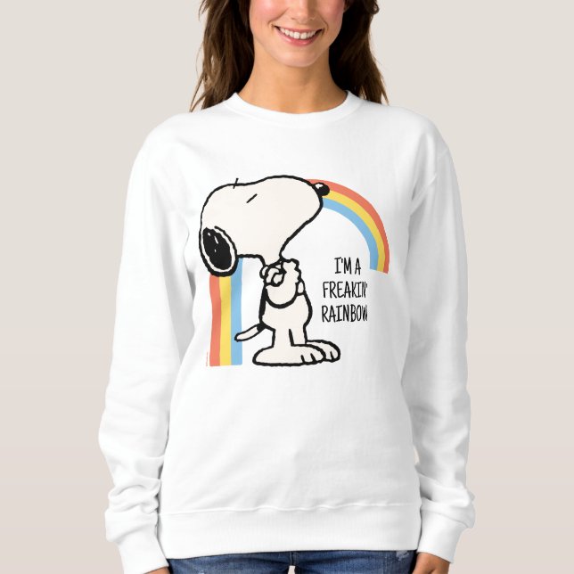Sudadera Cacahuetes | Snoopy Estoy orgulloso de mí (Anverso)