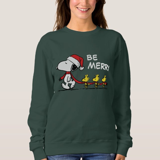 Sudadera Cacahuetes | Snoopy & Friends Winter Scarf (Anverso)