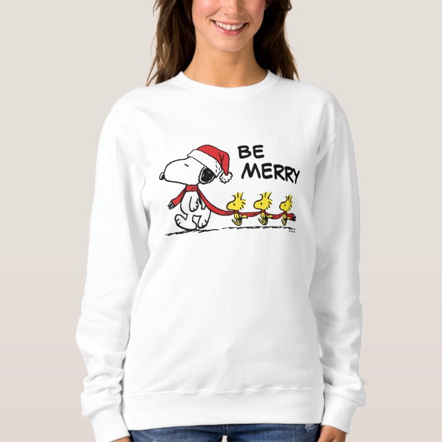 Sudadera Cacahuetes | Snoopy & Friends Winter Scarf (Anverso)