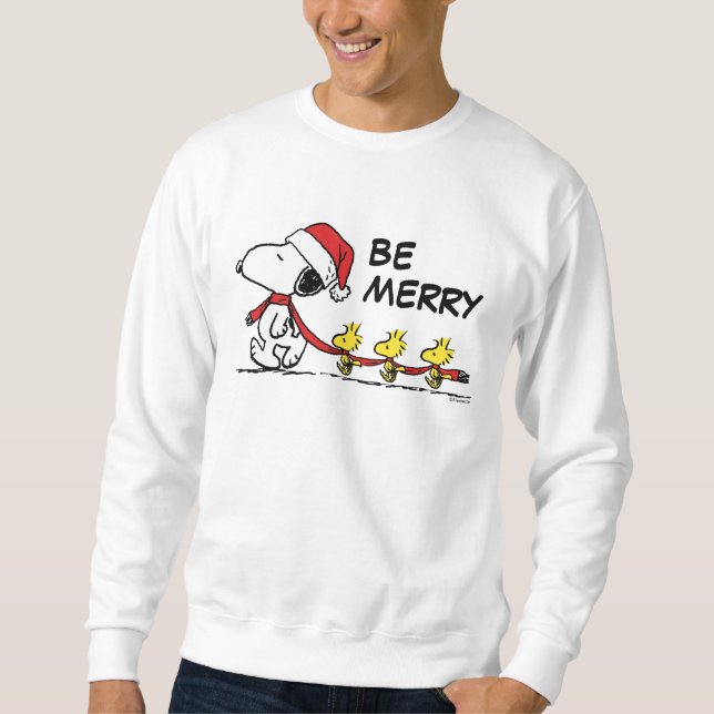 Sudadera Cacahuetes | Snoopy & Friends Winter Scarf (Anverso)