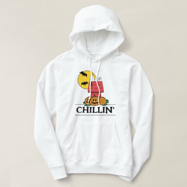 Sudadera Cacahuetes | Snoopy Halloween Doghouse (Diseño del anverso)