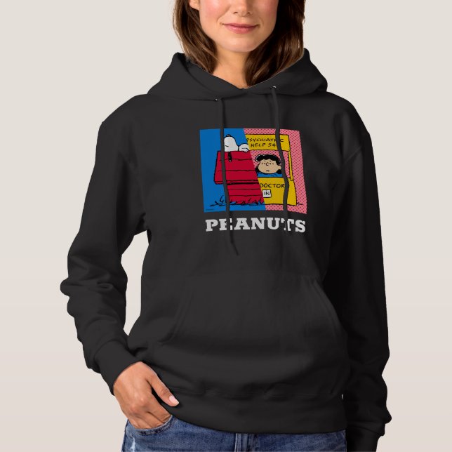 Sudadera Cacahuetes | Snoopy & Lucy Half & Half (Anverso)