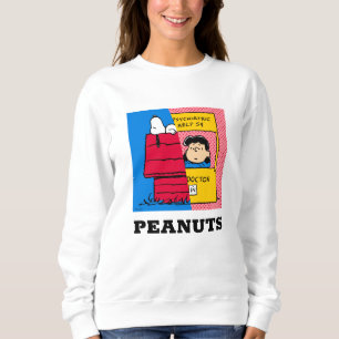Sudadera Cacahuetes   Snoopy & Lucy Half & Half