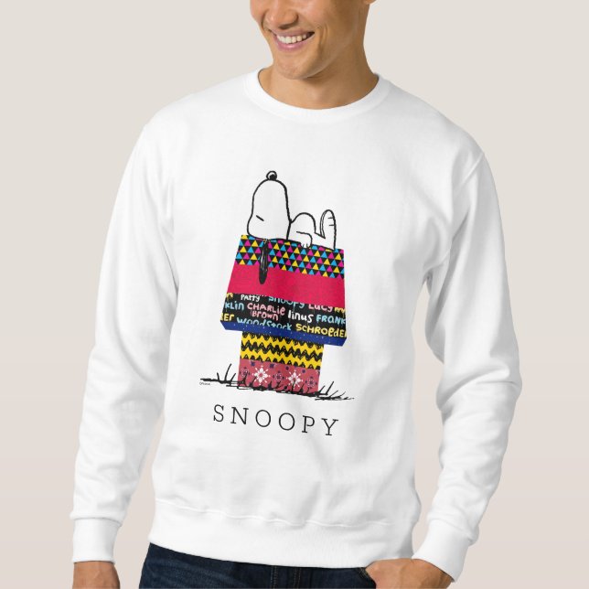 Sudadera Cacahuetes | Snoopy Mixtape Doghouse (Anverso)