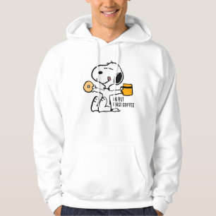 Sudadera Cacahuetes   Snoopy OK but First Coffee