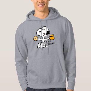 Sudadera Cacahuetes Snoopy OK but First Coffee