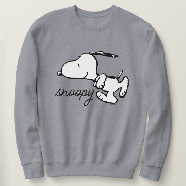 Sudadera Cacahuetes | Snoopy Run (Anverso del diseño)