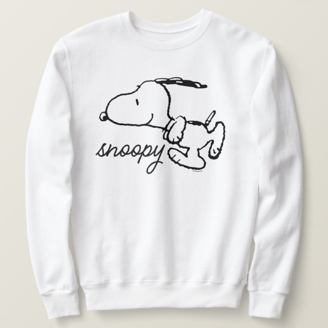 Sudadera Cacahuetes | Snoopy Run (Anverso del diseño)