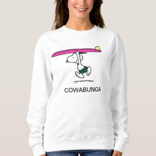 Sudadera Cacahuetes   Snoopy Running to the Surf