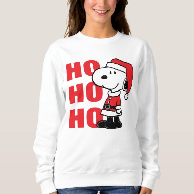 Sudadera Cacahuetes | Snoopy Santa Claus (Anverso)