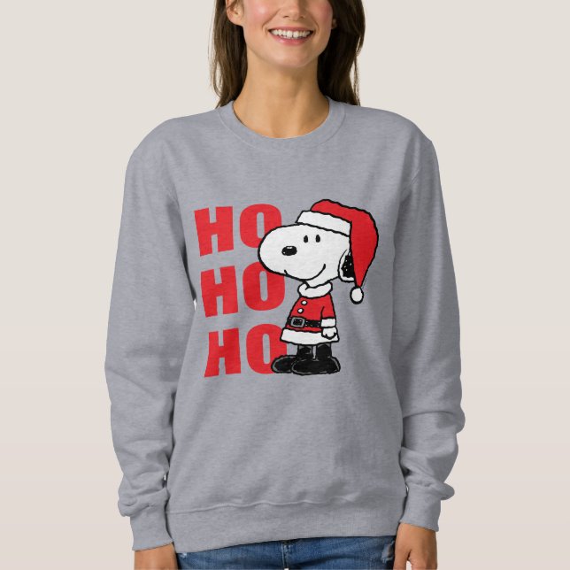 Sudadera Cacahuetes | Snoopy Santa Claus (Anverso)