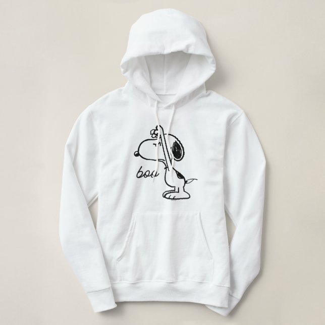 Sudadera Cacahuetes | Snoopy Scared You (Diseño del anverso)