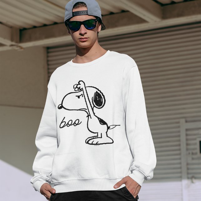Sudadera Cacahuetes | Snoopy Scared You (Person wearing sweater)