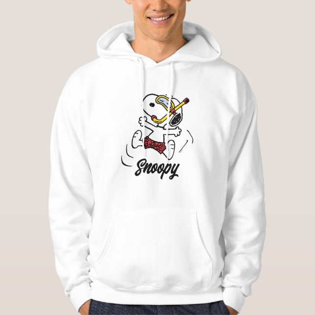 Sudadera Cacahuetes | Snoopy Scuba Diver (Anverso)